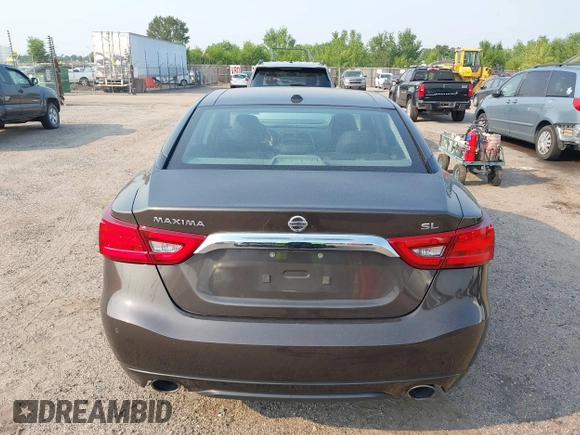 2016 Nissan Maxima SV with VIN 1N4AA6AP9GC384035, listed as a IAAI auction lot 42856838 with 116,736 mi miles and . Bid and sale history available at DreamBid. Image 16.
