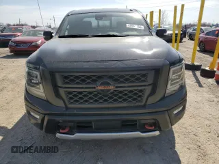 2020 Nissan Titan SL with VIN 1N6AA1ED1LN500028, listed as a Copart auction lot 48961155 with 50,088 mi miles and Salvage title. Bid and sale history available at DreamBid. Image 5.