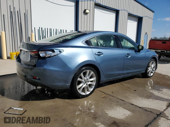 2014 Mazda 6 i Touring with VIN JM1GJ1V60E1160055, listed as a Copart auction lot 53064185 with 172,954 mi miles and Salvage Title. Bid and sale history available at DreamBid. Image 3.