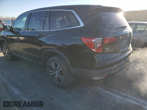 2017 Honda Pilot EX-L with VIN 5FNYF6H53HB047086, listed as a Copart auction lot 46615165 with 114,663 mi miles and Salvage Title. Bid and sale history available at DreamBid. Image 2.