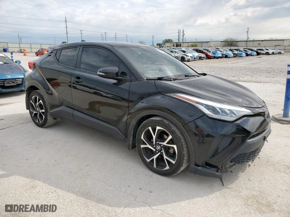 2020 Toyota C-HR LE with VIN NMTKHMBX0LR104121, listed as a Copart auction lot 50698805 with 70,999 mi miles and Salvage Title. Bid and sale history available at carsss.com. Image 4.