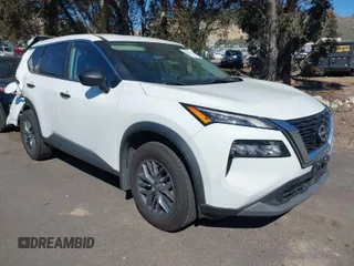 2023 Nissan Rogue S with VIN 5N1BT3AA3PC813510, listed as a IAAI auction lot 41637614 with 47,616 mi miles. Bid and sale history available at carsss.com. Image 1.