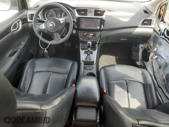 2017 Nissan Sentra SV with VIN 3N1AB7AP0HY322354, listed as a Copart auction lot 54161465 with 82,340 mi miles and Salvage Title. Bid and sale history available at DreamBid. Image 8.