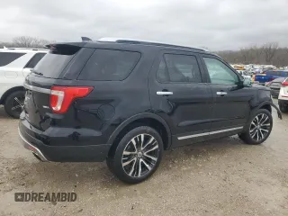 2016 Ford Explorer Platinum with VIN 1FM5K8HT9GGC86327, listed as a Copart auction lot 49594305 with 285,992 mi miles and Salvage Title. Bid and sale history available at DreamBid. Image 3.