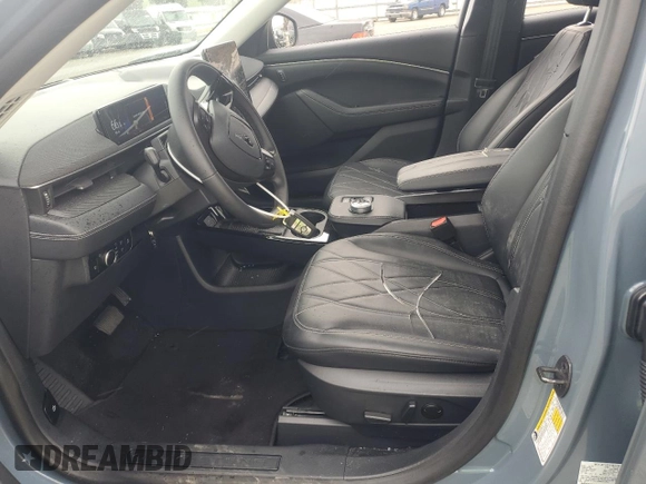 2024 Ford Mustang Mach-E Select with VIN 3FMTK1R47RMA10596, listed as a Copart auction lot 58594865 with 19,862 mi miles and Salvage title. Bid and sale history available at DreamBid. Image 7.