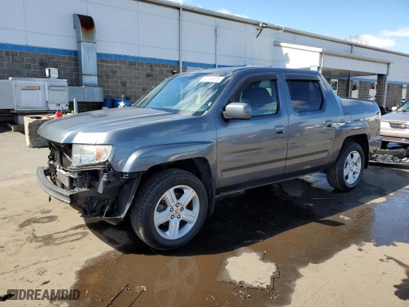2011 Honda Ridgeline RTL with VIN 5FPYK1F52BB451755, listed as a Copart auction lot 50191075 with 277,534 mi miles and Salvage Title. Bid and sale history available at carsss.com. Image 1.