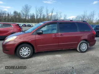 2006 Toyota Sienna CE with VIN 5TDZA23C16S531736, listed as a Copart auction lot 55178755 with 209,823 mi miles and Clean Title. Bid and sale history available at carsss.com. Image 1.