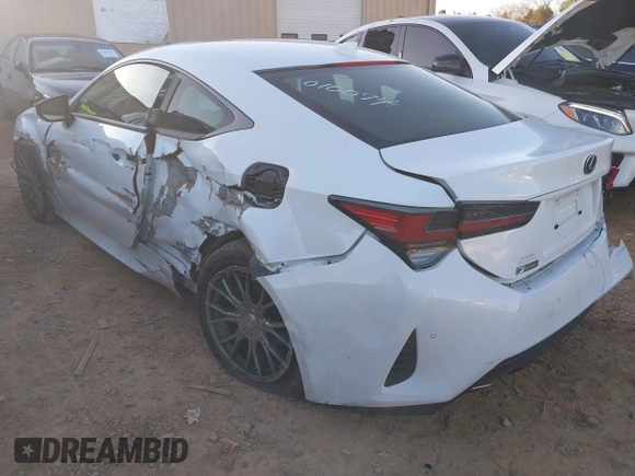 2019 Lexus RC 300 с VIN JTHHA5BCXK5010074, выставлен на аукционе IAAI как лот 41452991 с пробегом 38 762 миль миль и . История ставок и продаж доступна на DreamBid. Изображение 3.