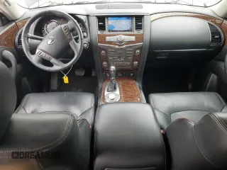 2018 Nissan Armada Platinum with VIN JN8AY2NF8JX300128, listed as a Copart auction lot 72628494 with 145,379 mi miles and Salvage Title. Bid and sale history available at carsss.com. Image 8.