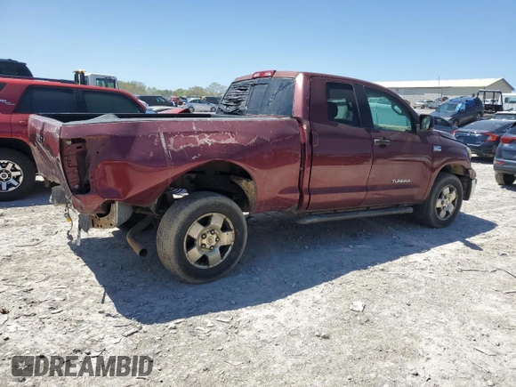 2008 Toyota Tundra 4WD Truck with VIN 5TBBV54158S504409, listed as a Copart auction lot 52930695 with 314,784 mi miles and Salvage Title. Bid and sale history available at carsss.com. Image 3.