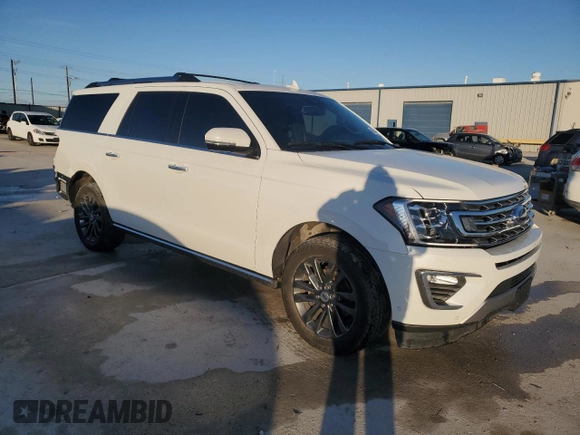 2021 Ford Expedition Max Limited with VIN 1FMJK1KT6MEA84230, listed as a Copart auction lot 42206045 with 75,696 mi miles and Salvage title. Bid and sale history available at DreamBid. Image 4.
