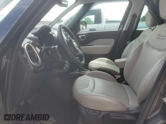 2019 FIAT 500L Trekking with VIN ZFBNFADH6KZ042314, listed as a Copart auction lot 70961294 with 0 mi miles and Salvage Title. Bid and sale history available at carsss.com. Image 7.