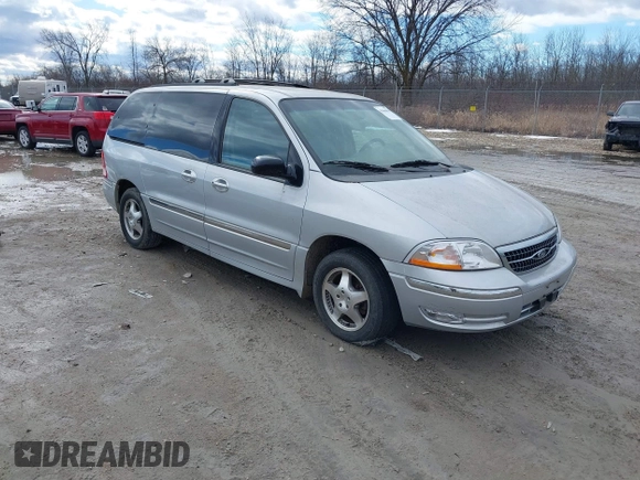 2000 Ford Windstar SEL with VIN 2FMDA534XYBB14085, listed as a IAAI auction lot 41666094 with 423,305 mi miles and . Bid and sale history available at DreamBid. Image 1.