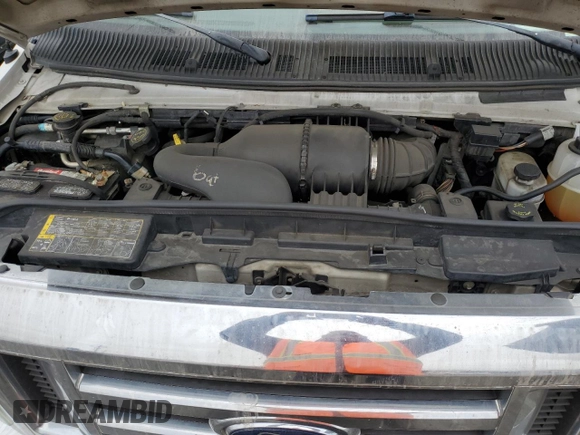 2008 Ford Econoline Cargo Commercial with VIN 1FTSE34L98DB41380, listed as a Copart auction lot 76335224 with Not provided miles and Salvage title. Bid and sale history available at DreamBid. Image 12.