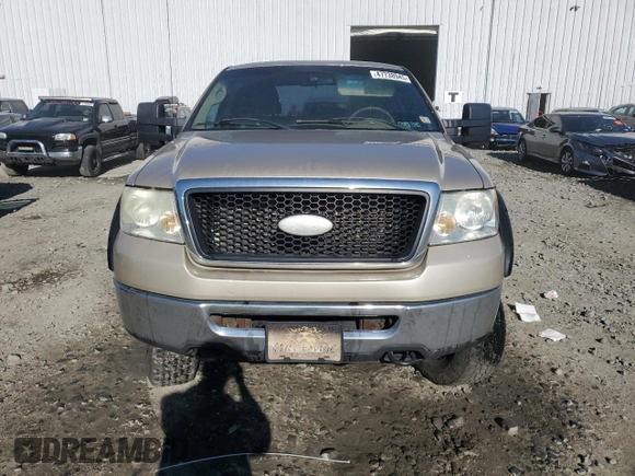 2007 Ford F-150 XLT with VIN 1FTPX14V57FB64454, listed as a Copart auction lot 47738945 with 214,892 mi miles and Salvage Title. Bid and sale history available at carsss.com. Image 5.