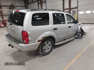 2005 Dodge Durango Limited with VIN 1D8HB58D15F528525, listed as a IAAI auction lot 41917956 with 254,372 mi miles and . Bid and sale history available at DreamBid. Image 4.