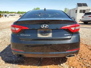 2017 Hyundai Sonata Sport with VIN 5NPE34AF6HH525604, listed as a Copart auction lot 54051355 with 203,584 mi miles and Clean Title. Bid and sale history available at DreamBid. Image 6.
