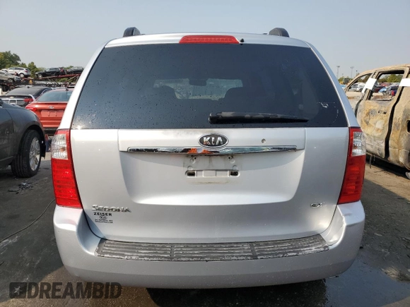 2008 Kia Sedona LX with VIN KNDMB233186194012, listed as a Copart auction lot 70879304 with 294,791 mi miles and Salvage Title. Bid and sale history available at carsss.com. Image 6.