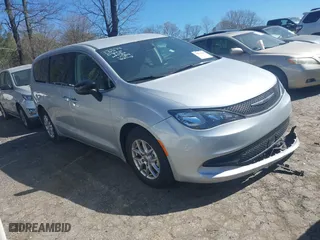 2024 Chrysler Voyager LX with VIN 2C4RC1CGXRR140086, listed as a IAAI auction lot 41862285 with 29,632 mi miles. Bid and sale history available at carsss.com. Image 1.