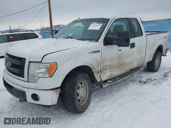 2013 Ford F-150 XL with VIN 1FTFX1EF5DFB37527, listed as a IAAI auction lot 41500050 with 231,877 mi miles and . Bid and sale history available at DreamBid. Image 2.