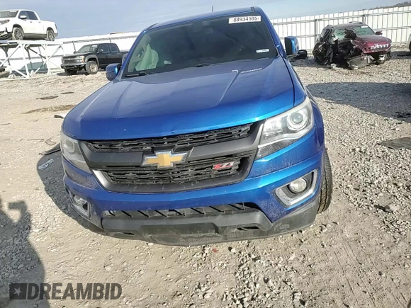 2019 Chevrolet Colorado 2WD Z71 with VIN 1GCGSDEN1K1103879, listed as a Copart auction lot 88934105 with 108,570 mi miles and Salvage Title. Bid and sale history available at carsss.com. Image 11.