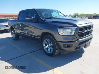 2019 Ram 1500 Big Horn z VIN 1C6RREFT4KN679795, wystawiony jako IAAI lot #41841192 z przebiegiem 223 724 mil mil oraz . Historia ofert i sprzedaży dostępna na DreamBid. Obrazek 1.