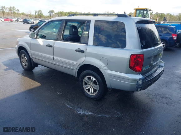 2003 Honda Pilot EX with VIN 2HKYF18613H539217, listed as a IAAI auction lot 41696214 with 329,118 mi miles. Bid and sale history available at carsss.com. Image 3.
