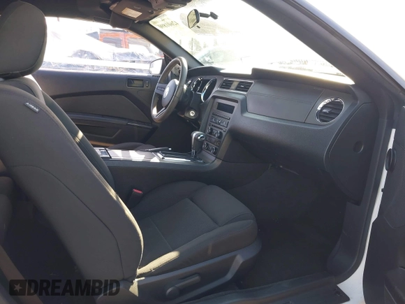 2012 Ford Mustang V6 with VIN 1ZVBP8EM4C5237285, listed as a IAAI auction lot 42601890 with 161,176 mi miles and . Bid and sale history available at DreamBid. Image 5.