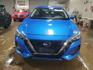 2022 Nissan Sentra SV with VIN 3N1AB8CV0NY301811, listed as a Copart auction lot 49509215 with 38,549 mi miles and Salvage Title. Bid and sale history available at carsss.com. Image 5.