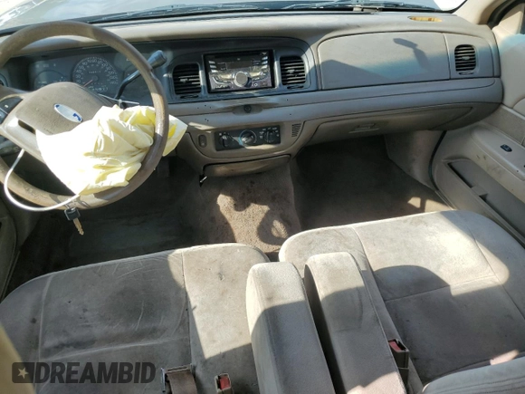 2003 Ford Police Interceptor Street Appear with VIN 2FAFP71W73X148322, listed as a Copart auction lot 55573035 with 268,812 mi miles and Salvage title. Bid and sale history available at DreamBid. Image 8.