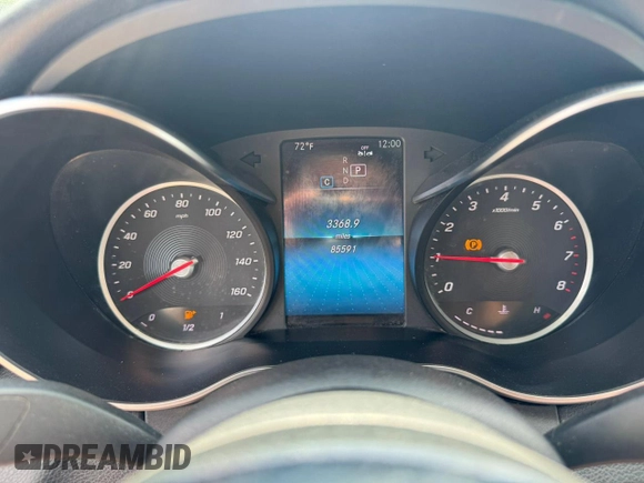 2020 Mercedes-Benz C 300 with VIN WDDWF8EB0LR541976, listed as a Copart auction lot 59666185 with 85,591 mi miles and Clean title. Bid and sale history available at DreamBid. Image 8.