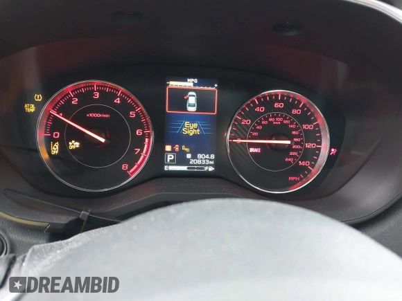 2019 Subaru Impreza Special Sports z VIN 4S3GKAM62K3612182, wystawiony jako IAAI lot #42308709 z przebiegiem 20 833 mil mil oraz . Historia ofert i sprzedaży dostępna na DreamBid. Obrazek 15.