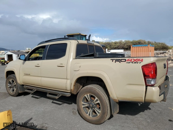 2016 Toyota Tacoma SR with VIN 3TMCZ5AN2GM028366, listed as a Copart auction lot 44020795 with 143,535 mi miles and Salvage Title. Bid and sale history available at carsss.com. Image 2.