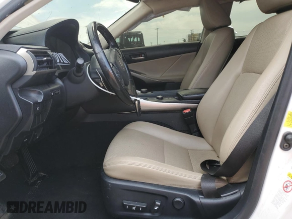 2017 Lexus IS 200t with VIN JTHBA1D26H5059736, listed as a Copart auction lot 52641675 with 120,602 mi miles and Salvage title. Bid and sale history available at DreamBid. Image 7.