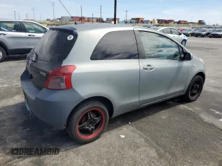 2007 Toyota Yaris with VIN JTDJT923475036181, listed as a Copart auction lot 50950065 with 134,440 mi miles and Salvage Title. Bid and sale history available at carsss.com. Image 3.