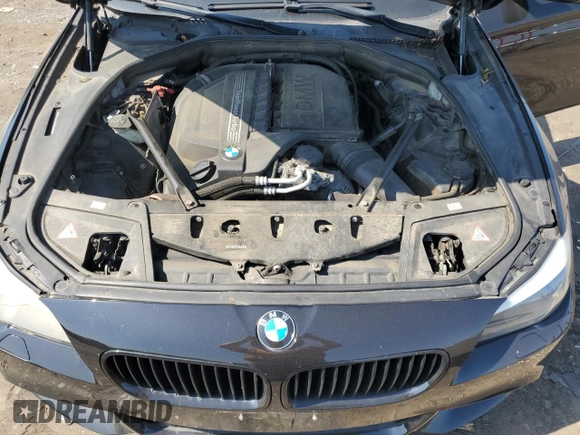 2013 BMW 5 Series 535i with VIN WBAFR7C54DC827808, listed as a Copart auction lot 61285525 with 120,274 mi miles and Salvage title. Bid and sale history available at DreamBid. Image 11.