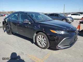 2024 Toyota Camry LE with VIN 4T1R11AK9RU909365, listed as a Copart auction lot 42242115 with 8,872 mi miles and Clean Title. Bid and sale history available at carsss.com. Image 4.