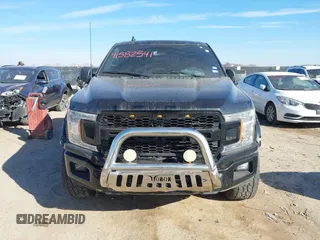2018 Ford F-150 XL with VIN 1FTEW1E54JKF34266, listed as a IAAI auction lot 41582541 with 81,197 mi miles. Bid and sale history available at carsss.com. Image 12.