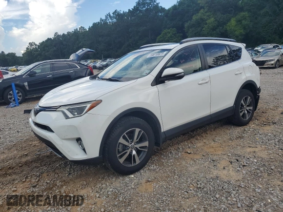 2018 Toyota RAV4 XLE with VIN JTMWFREV0JJ204150, listed as a Copart auction lot 59610825 with 34,730 mi miles and Salvage title. Bid and sale history available at DreamBid. Image 1.