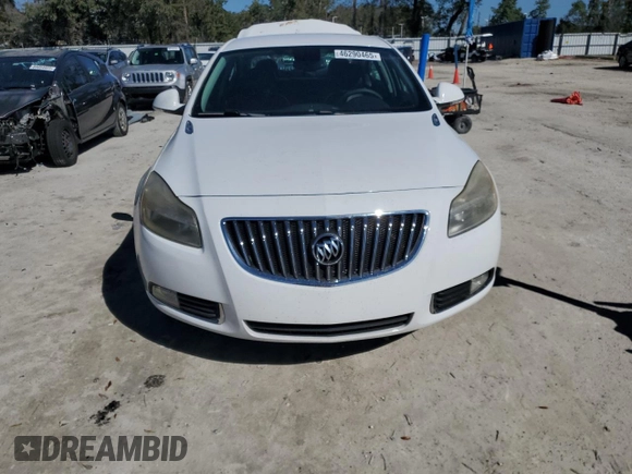 2013 Buick Regal Premium 1 with VIN 2G4GS5ERXD9132705, listed as a Copart auction lot 46290465 with 119,601 mi miles and Salvage title. Bid and sale history available at DreamBid. Image 5.