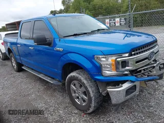 2019 Ford F-150 XL with VIN 1FTFW1E58KFA68470, listed as a IAAI auction lot 40823381 with 174,401 mi miles and . Bid and sale history available at DreamBid. Image 1.