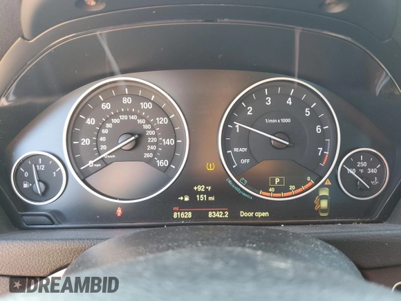 2015 BMW 3 Series 328i с VIN WBA3A5G50FNS83503, выставлен на аукционе Copart как лот 62821095 с пробегом 81 628 миль миль и Списание • Salvage title. История ставок и продаж доступна на DreamBid. Изображение 9.
