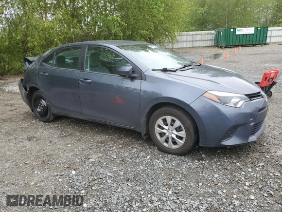 2016 Toyota Corolla L with VIN 2T1BURHE8GC702438, listed as a Copart auction lot 54630515 with 96,241 mi miles and Salvage Title. Bid and sale history available at DreamBid. Image 4.