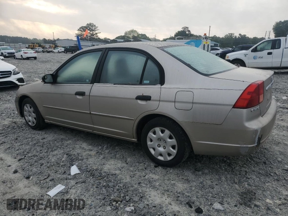 2001 Honda Civic LX with VIN 1HGES16511L031025, listed as a Copart auction lot 54262935 with 194,123 mi miles and Clean Title. Bid and sale history available at carsss.com. Image 2.