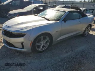 2019 Chevrolet Camaro 1LT with VIN 1G1FB3DS5K0122690, listed as a Copart auction lot 46589105 with 120,378 mi miles and Clean Title. Bid and sale history available at carsss.com. Image 1.