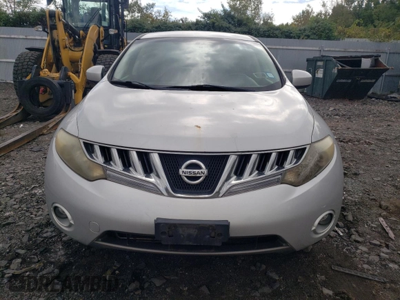 2009 Nissan Murano LE with VIN JN8AZ18W29W126125, listed as a Copart auction lot 74072504 with 167,396 mi miles and Salvage Title. Bid and sale history available at carsss.com. Image 5.