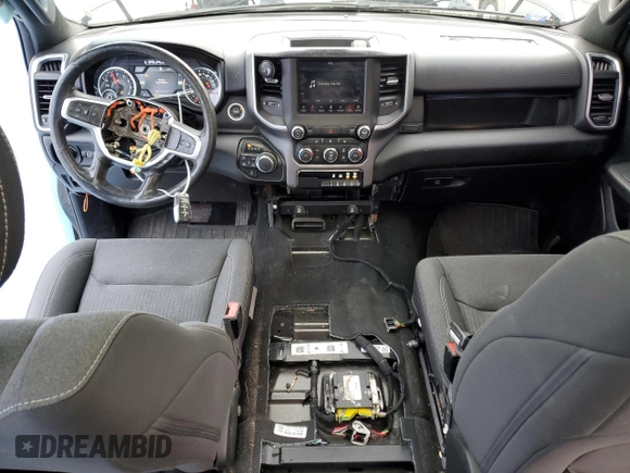 2019 Ram 1500 Big Horn/Lone Star with VIN 1C6RRFFG1KN814823, listed as a Copart auction lot 52184375 with 89,927 mi miles and Non Repairable. Bid and sale history available at carsss.com. Image 8.