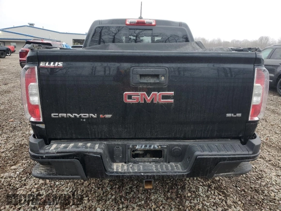 2018 GMC Canyon 4WD SLE z VIN 1GTG6CEN4J1100617, wystawiony jako Copart lot #53282695 z przebiegiem 112 033 mil mil oraz Szkoda całkowita • Salvage title. Historia ofert i sprzedaży dostępna na DreamBid. Obrazek 6.