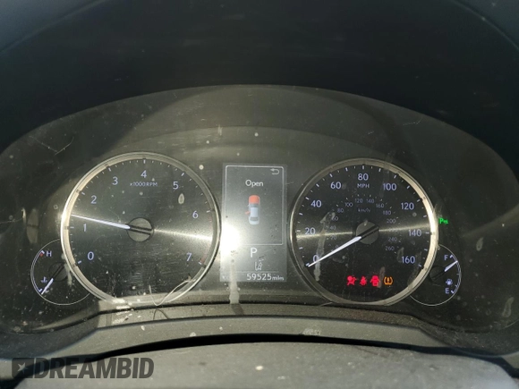 2018 Lexus IS with VIN JTHBA1D27J5066202, listed as a Copart auction lot 48615465 with 59,525 mi miles and Salvage Title. Bid and sale history available at carsss.com. Image 9.
