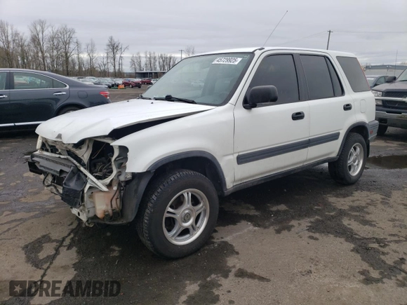 2001 Honda CR-V LX with VIN JHLRD18461C008907, listed as a Copart auction lot 45729925 with 166,836 mi miles and Salvage Title. Bid and sale history available at carsss.com. Image 1.